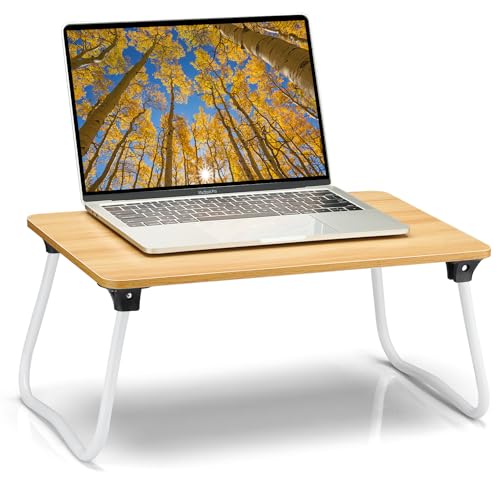 Ruxury Foldable Lap Desk Laptop Stand Bed Desk Table Tray,