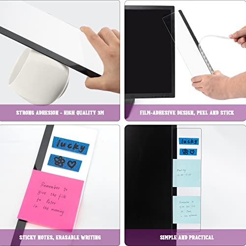 Modern MDOZQ Office Desk Accessories 2pcs Computer Monitor Set