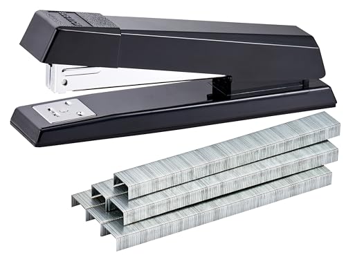 Modern Bostitch Office Stapler, No-Jam top-tier for Desktop, Includes 1,250 Set