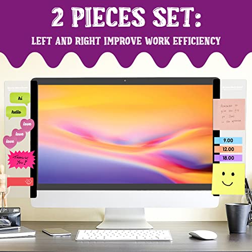 Modern MDOZQ Office Desk Accessories 2pcs Computer Monitor Set